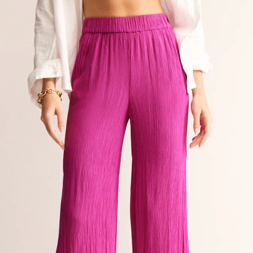 Boden Women's Wide Leg Pants - Vibrant Orange - Picture 4 of 15